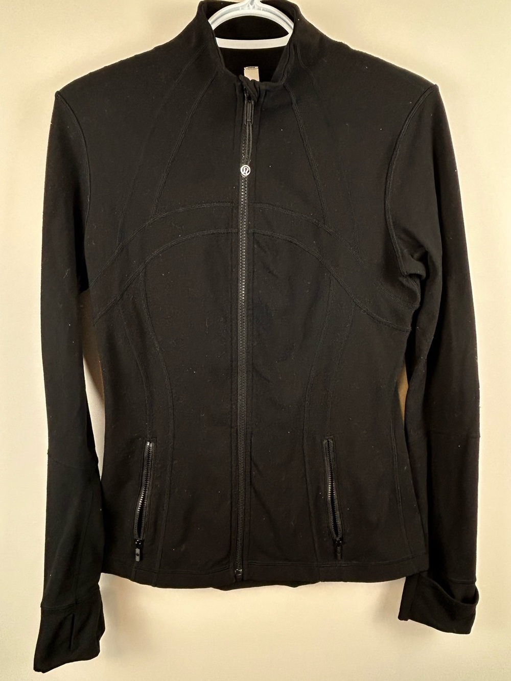 Lululemon Define Jacket Black Size 8 Full Zip Luon Yoga Running